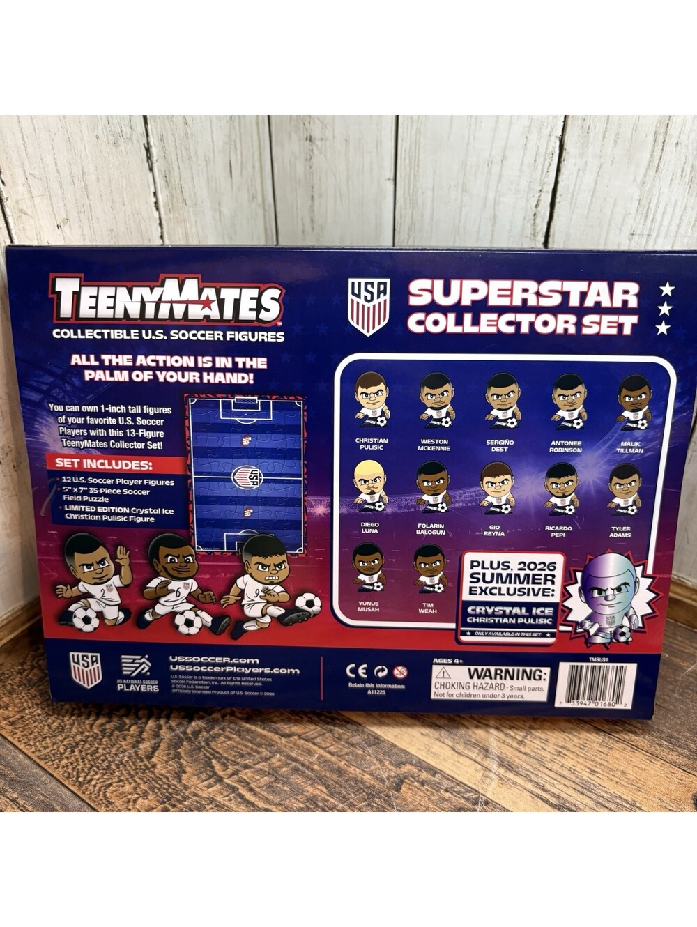 Party Animal TeenyMates USA National Soccer Players Superstar Collector Set - Picture 8 of 12